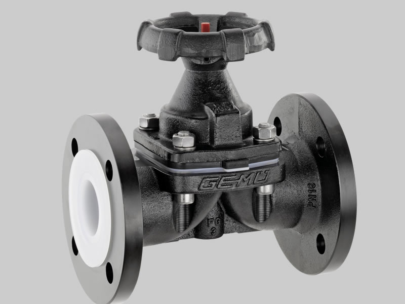 Válvula a diafragma operación a volante - Imagen 2